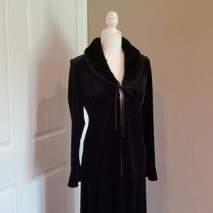 Layering evening top